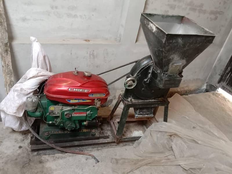 برائے فروخت: کمرشل آٹا چکی (ڈیزل انجن کے ساتھ) ک FFC 0