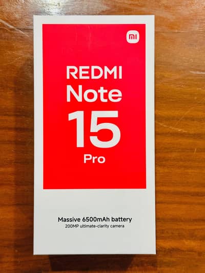 Xiaomi Redmi Note 15 Pro