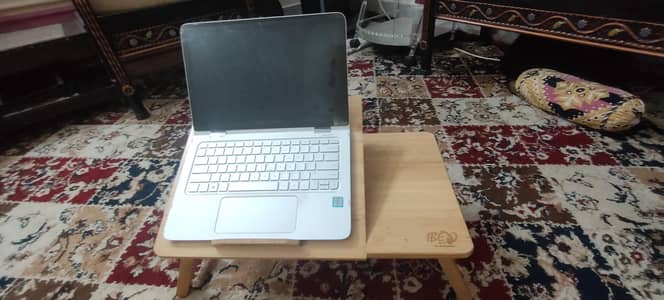 Wooden Laptop Table with cooling fans