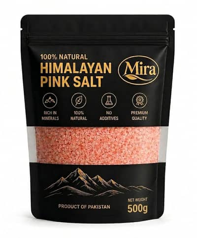 Himalian Pink Salt 500g | 100% Natural Premium Food Grade Pink Salt