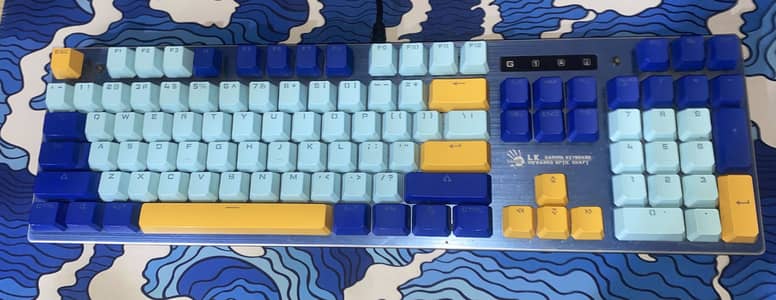Bloody LK Optical Mechanical Keyboard (Custom Theme Keycaps)