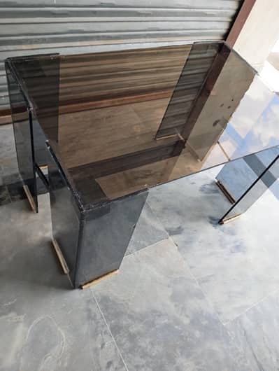Glass coffee table for sale.
