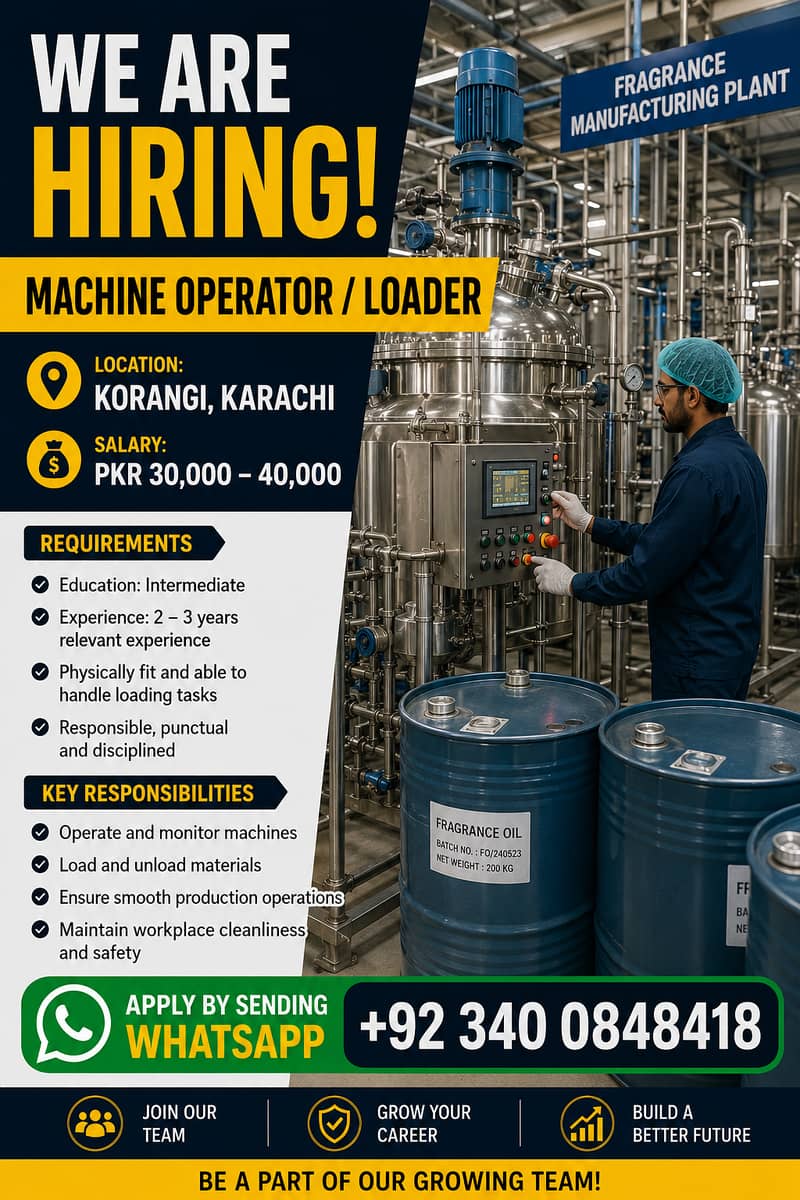 Machine Operator/Loader 0