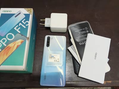 OPPO F15 8GB/128GB Original Set Full Box Mint Condition.