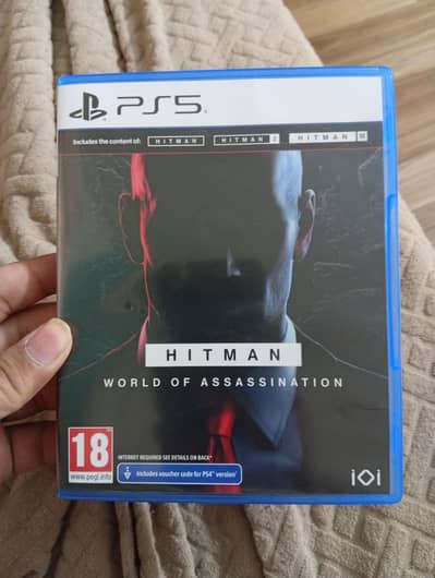hitman world of assisination ps5 cd