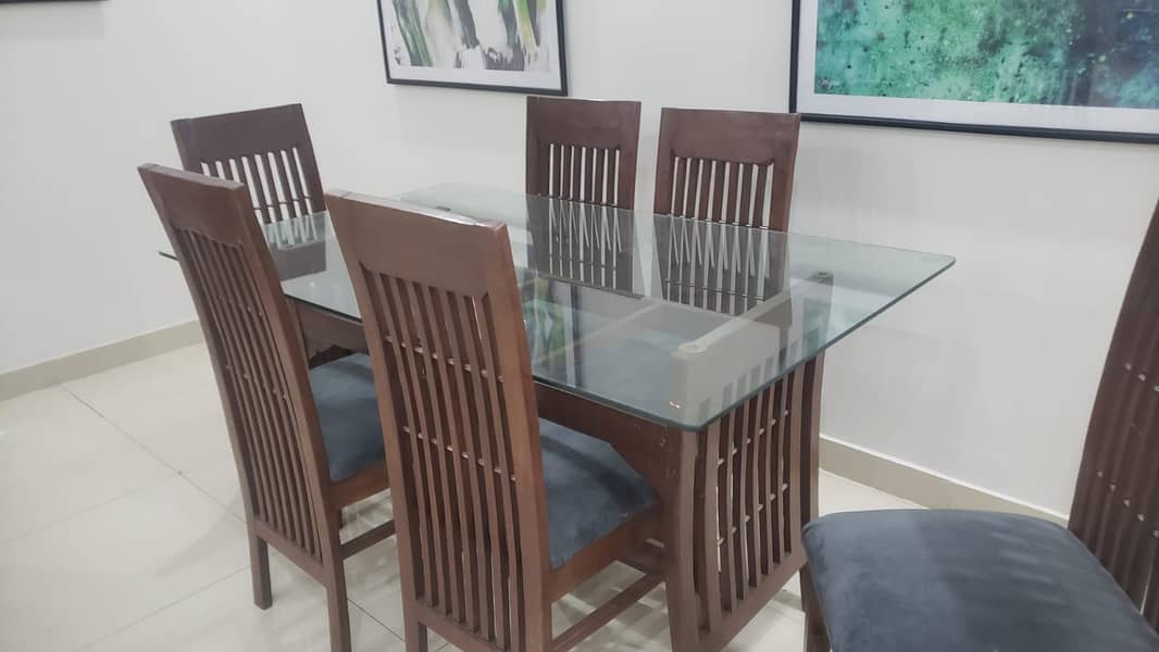 imported solid wood dining table 2