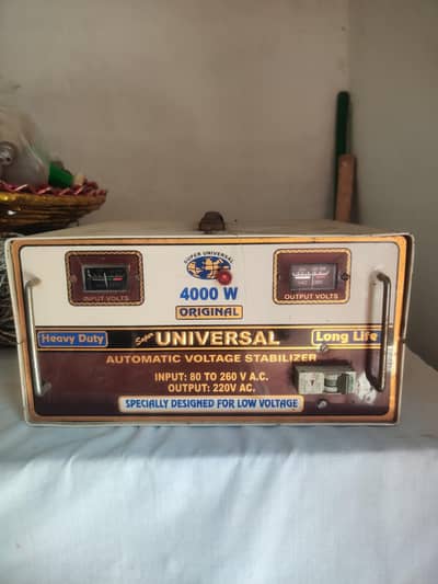 Automatic Voltage Stabilizers (for ACs, fridges, and heavy appliances)