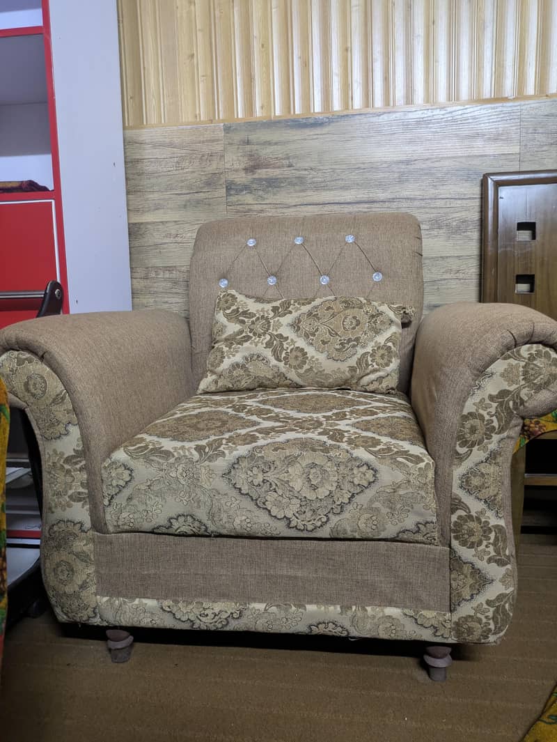 wooden sofas with table 3