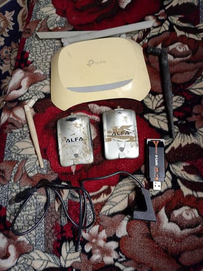 tp router and alfa wireless