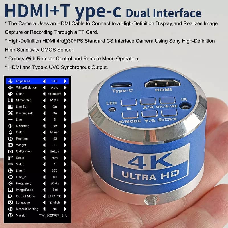4K MICROSCOPE CAMERA 9