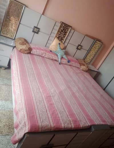 Complete Bedroom Set without Mattress ( 3 Years used Only)
