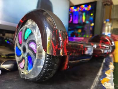 6.5 inch Smart Balance Hoverboard with Bluetooth Speakers,gaming rgb