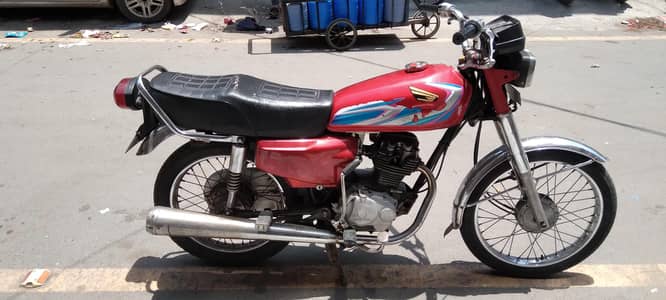 Honda CG 125 2005 Modal