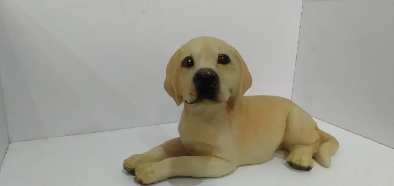 Labrador Puppy Showpiece | Realistic Dog Figurine | home Decor — photo 3