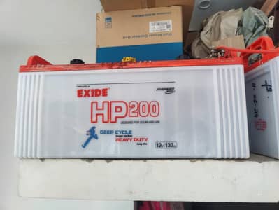 4 Exide batteries single battery 14k
