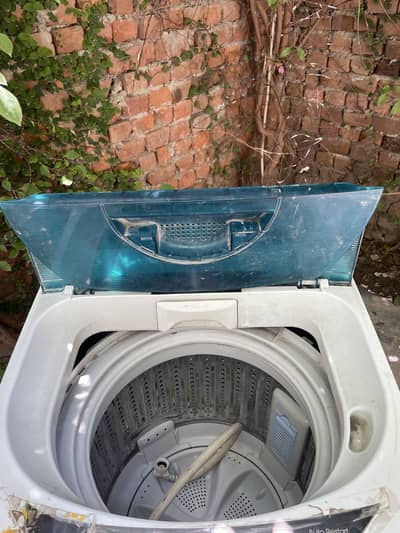 Haier washing machine used