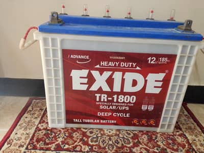 Exide tall Tubular 1800