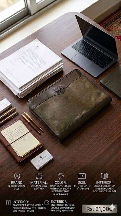 Executive Leather Folio