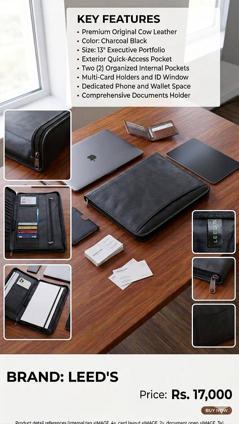 Executive Leather Folio 1