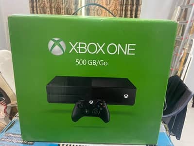 Xbox One 500gb with BOX for Sale at DIRT CHEAP PRICE non jailbreak