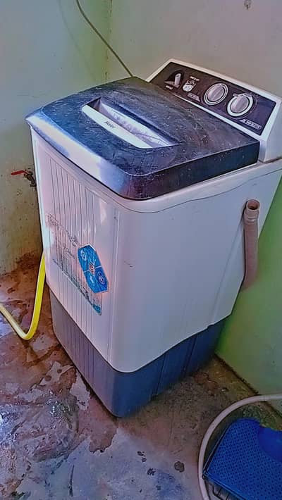 Haier washing machine semi automatic