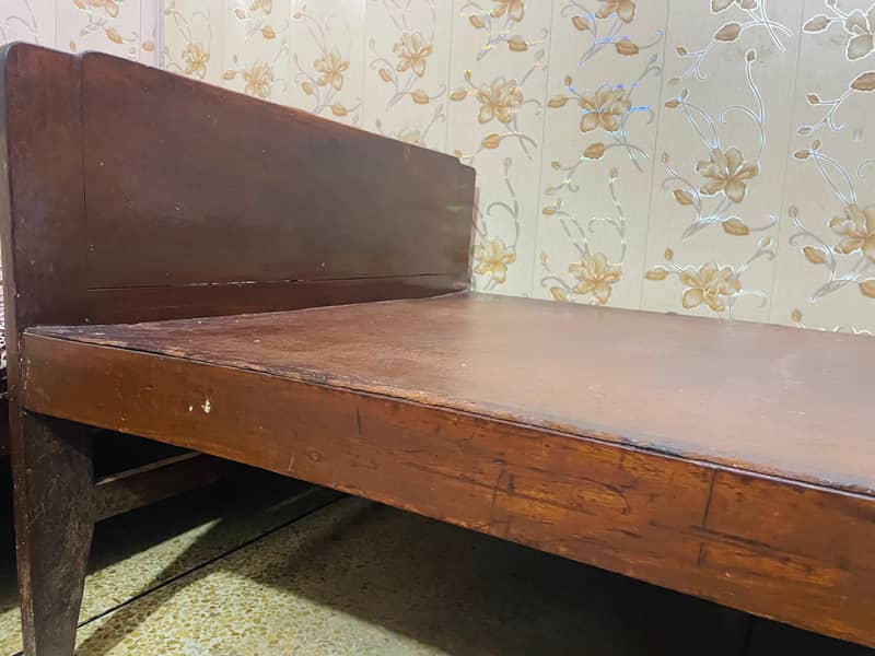 3 Solid Wooden Single beds 4