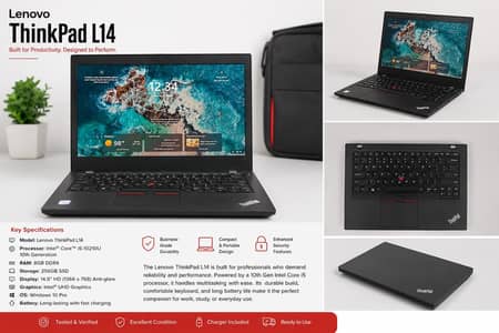 Lenovo Thinkpad L14 I5 1th generation for sale