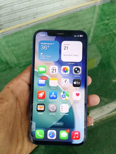 Iphone 12 pta Approved 128gb dual sim (physical+esim)