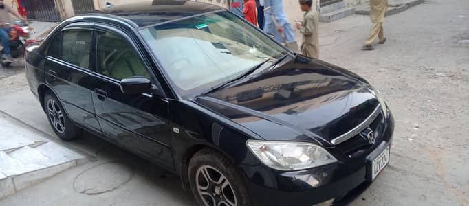 Honda Civic EXI 2005 Model Full Chill AC My own name New tyrs aloyrims