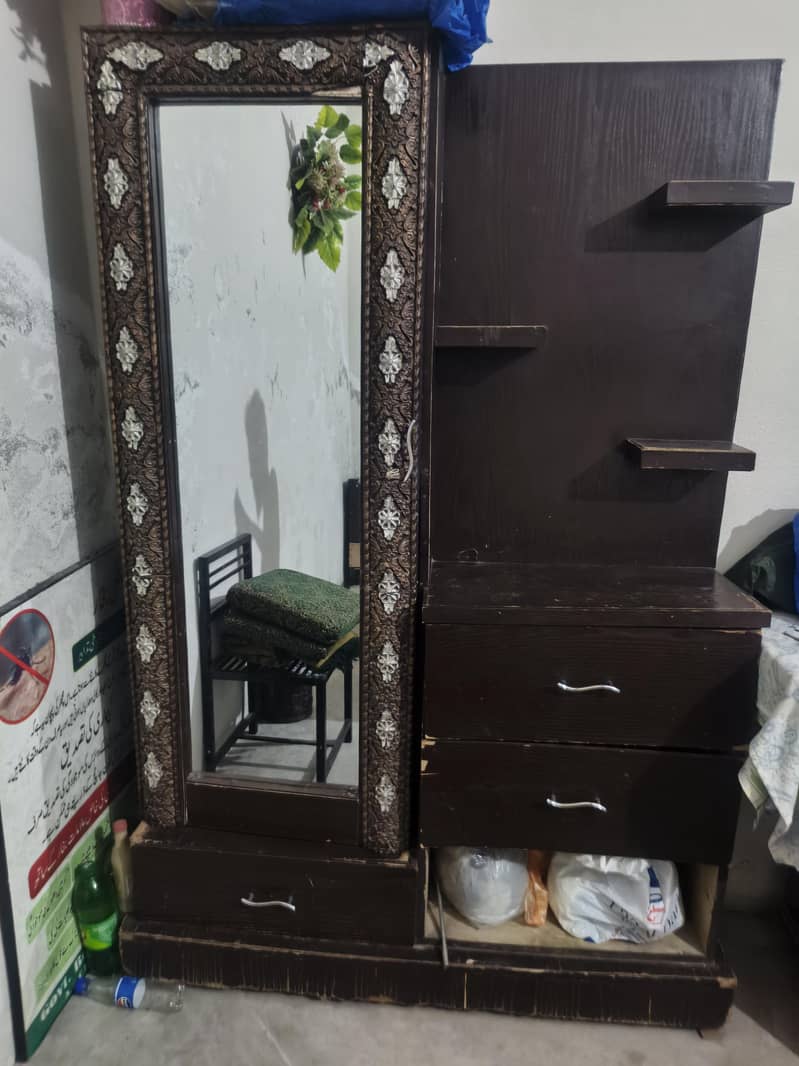 double bed side table and dressing 1
