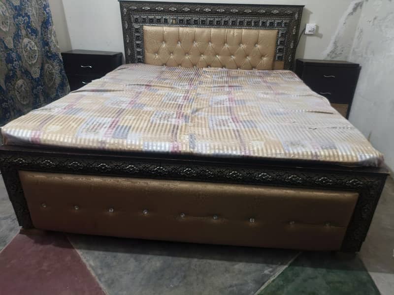 double bed side table and dressing 6