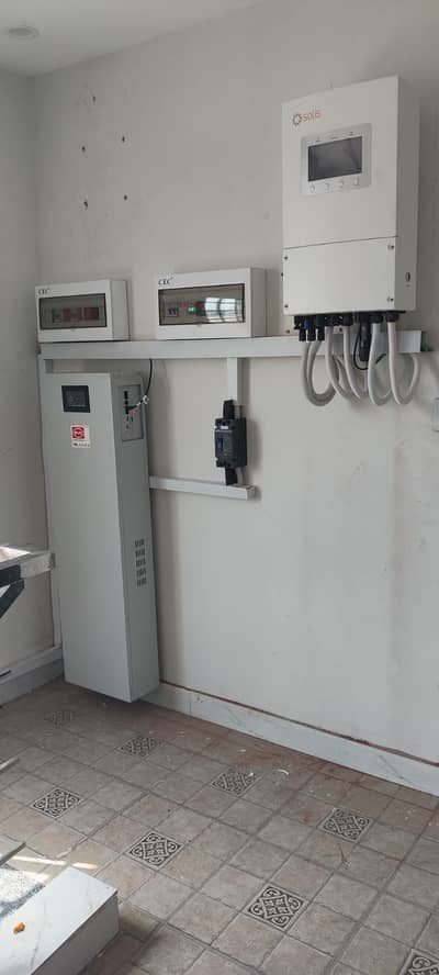 Solar Panels Installation, Solar Inverters ,Structures, Earthing Bore
