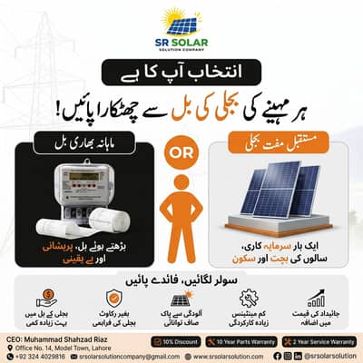 Solar Panels Installation, Solar Inverters ,Structures, Earthing Bore