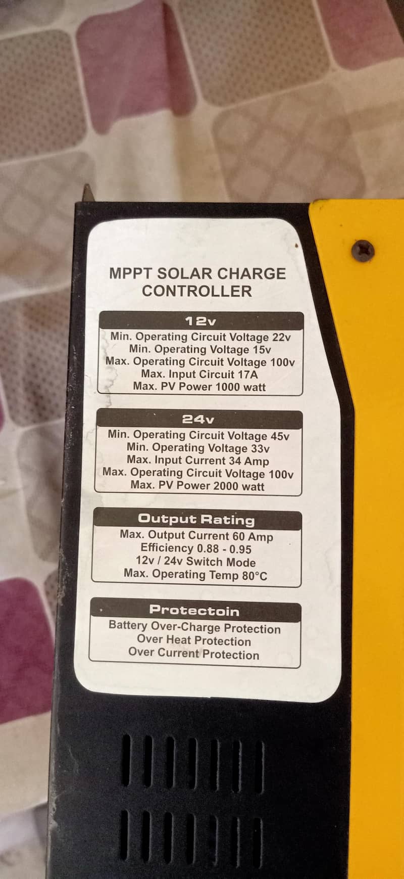 Solar charge controller 2