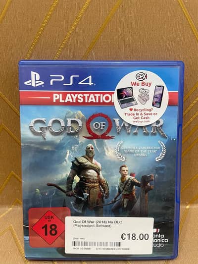 God of War for PS4/ PS5 (Playable on both)