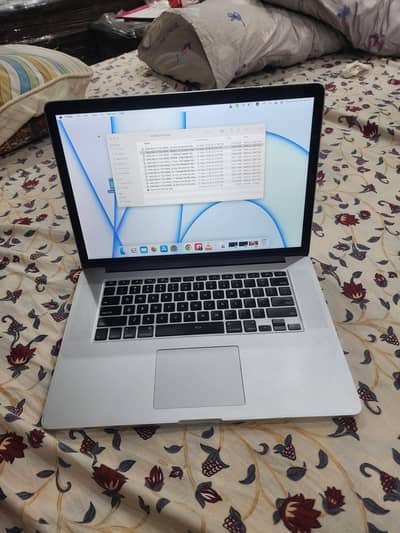 macbook pro 2015 retina 16/256  all ok 15inch