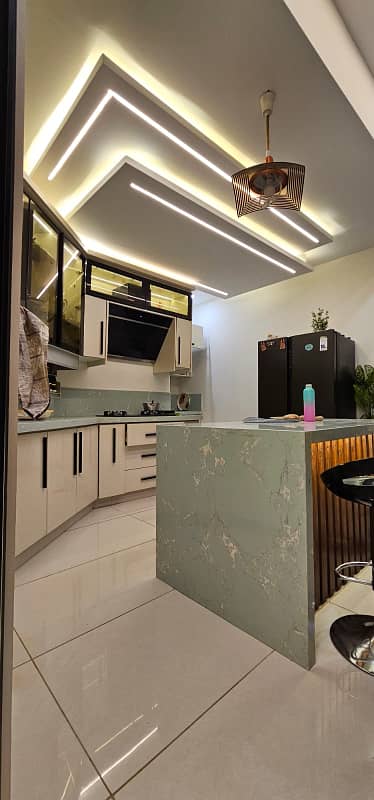 North Nazimabad Block I Brand New Ultra Luxury House Most Expensive Fittings G+1 Play Area For Kids