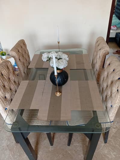 dining and chairs