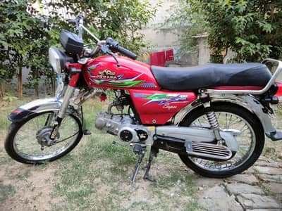 New Asia CD 70 Super 2022. Neat & Clean Bike