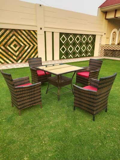 4 seater dining table set/Lawn chairs/rattan furniture/sofa chairs