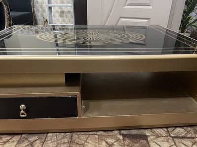 sofa set with table