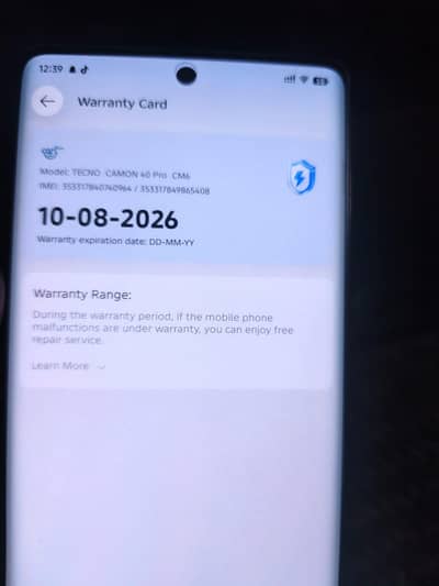 Tecno CAMON 40 Pro