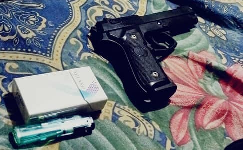 Matel  Gun (Beretta 92 FS) Like Original Gun For Sale 10/9