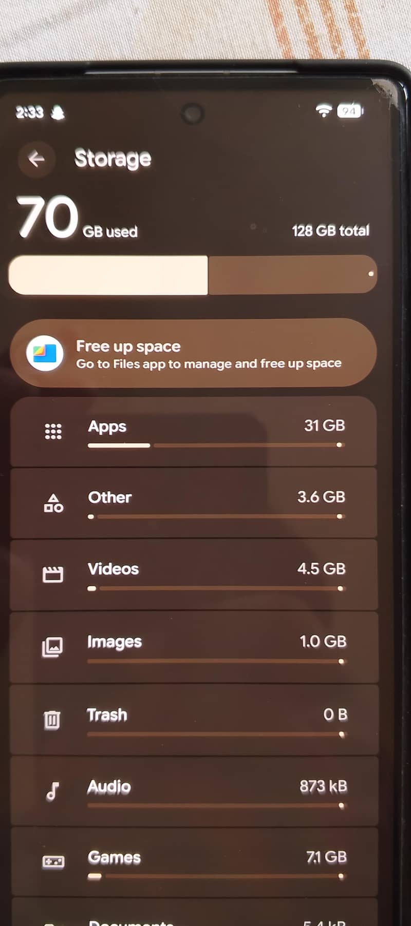 Google Pixel 7a 7