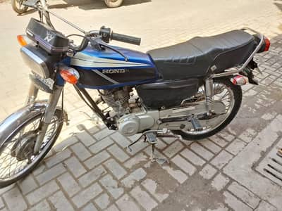 CG125 2007 model all ok
