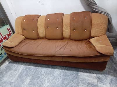 Luxury 3 Seater Sofa Set – Comfortable & Stylish | Good Condition