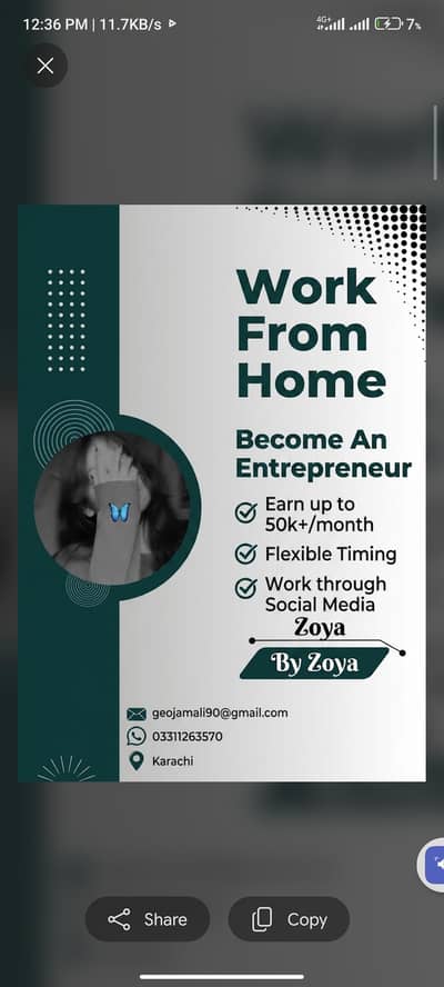 Online Work From Home Job