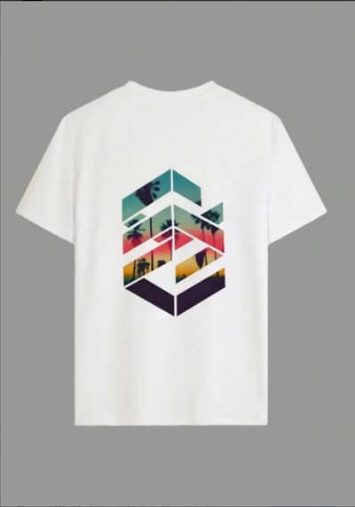 "Imported from Qatar, SHEIN style graphic T-shirt. "