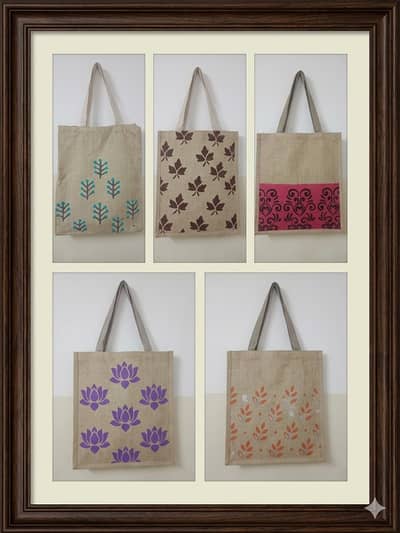 Hand made Bags and pouches.