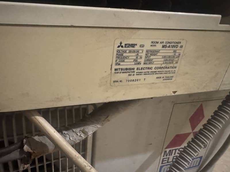 Mitsubishi split AC 3